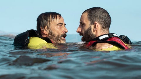 Eduard Fernández y Dani Rovira en 'Mediterráneo'