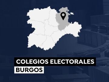 Colegios electorales en Burgos para votar en las elecciones a las Cortes de Castilla y León 2022