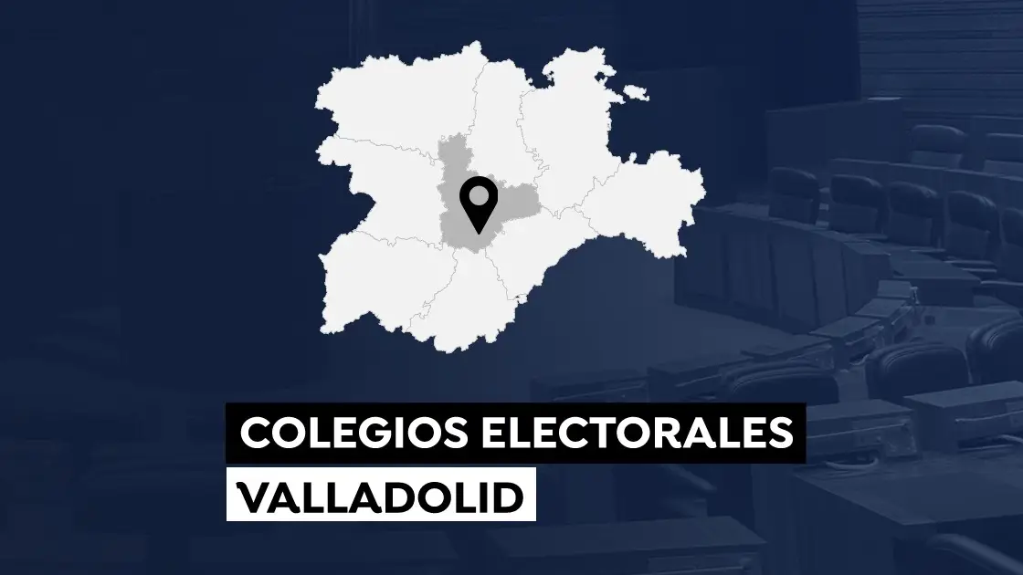 Colegios electorales en Valladolid para votar en las elecciones a las Cortes de Castilla y León 2022 Colegios electorales en Valladolid para votar en las elecciones a las Cortes de Castilla y León 2022