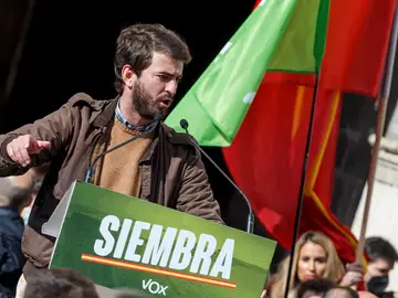 El candidato a la presidencia a las Cortes de Castilla y León, Juan García Gallardo, en una imagen de archivo El candidato a la presidencia a las Cortes de Castilla y León, Juan García Gallardo, en una imagen de archivo
