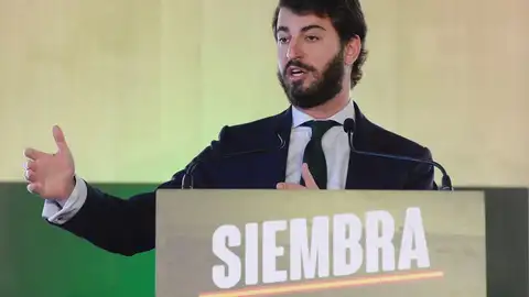 El candidato de Vox en las elecciones de Castilla y León 2022, Juan García Gallardo El candidato de Vox en las elecciones de Castilla y León 2022, Juan García Gallardo