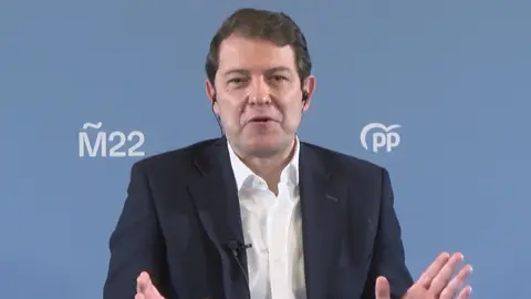 El ganador de las elecciones de Castilla y León, Alfonso Fernández Mañueco El ganador de las elecciones de Castilla y León, Alfonso Fernández Mañueco