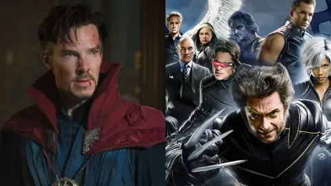 Montaje de Doctor Strange y los X-Men Montaje de Doctor Strange y los X-Men