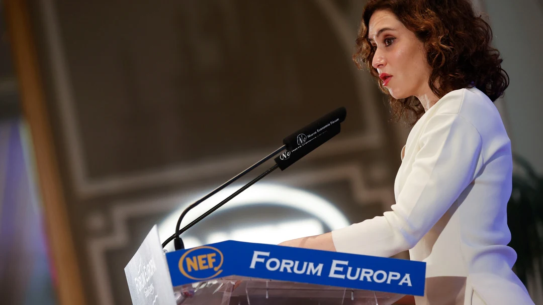 La presidenta de Madrid, Isabel Díaz Ayuso La presidenta de Madrid, Isabel Díaz Ayuso