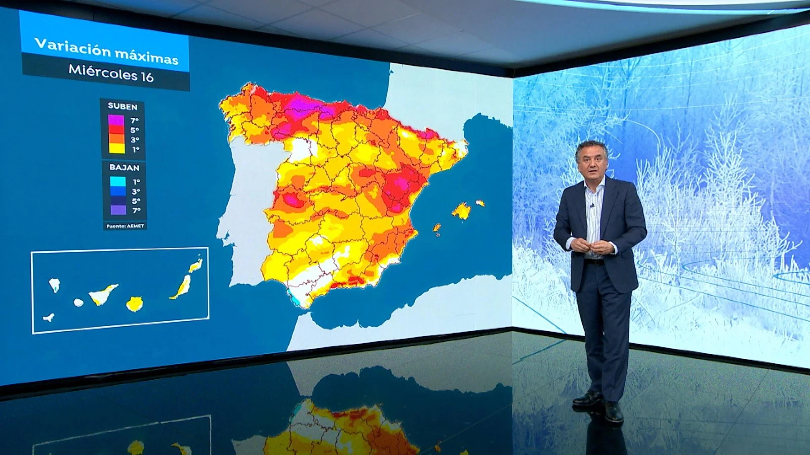 Nieve en Huesca, Navarra y Lleida con temperaturas estables que ascender&aacute;n notablemente a partir del mi&eacute;rcoles