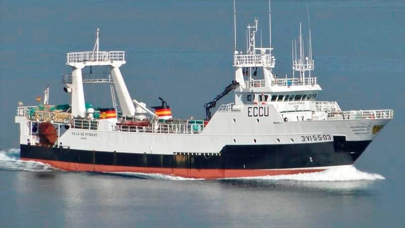 Hundimiento barco gallego en Canad&aacute;