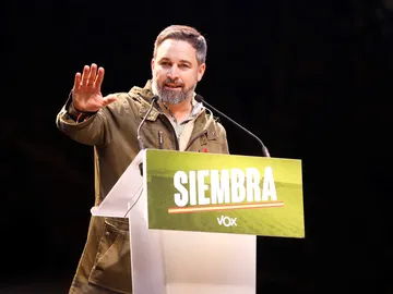 El líder de Vox, Santiago Abascal El líder de Vox, Santiago Abascal