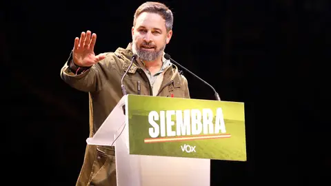 El líder de Vox, Santiago Abascal El líder de Vox, Santiago Abascal