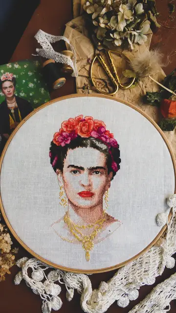 Ilustración de Frida Kahlo Ilustración de Frida Kahlo