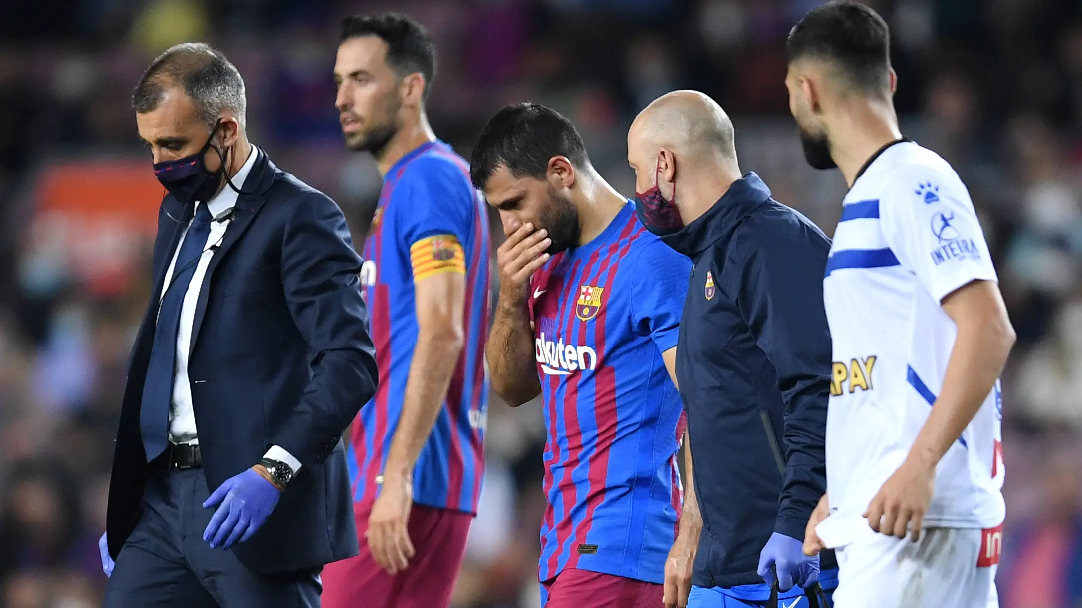 Agüero, sobre sus problemas cardíacos : "No se sabe, pudo haber sido el covid o la dosis" Agüero, sobre sus problemas cardíacos : "No se sabe, pudo haber sido el covid o la dosis"