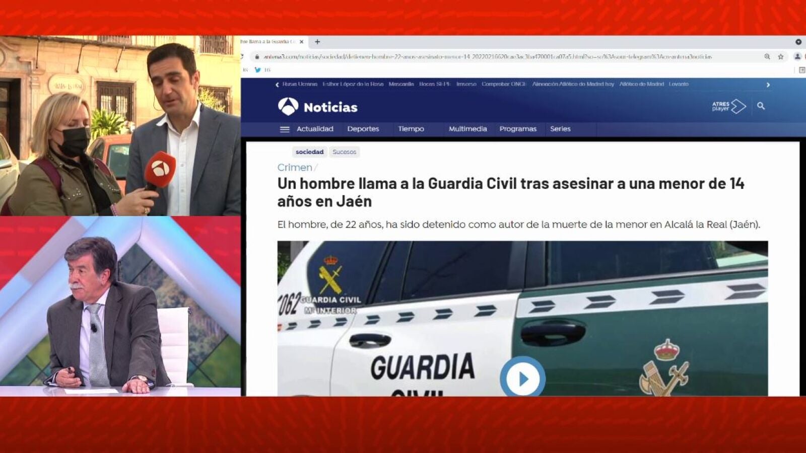 El cuerpo de la menor asesinada en Jaén fue hallado en unas ruinas y todo apunta a que fue asfixiada