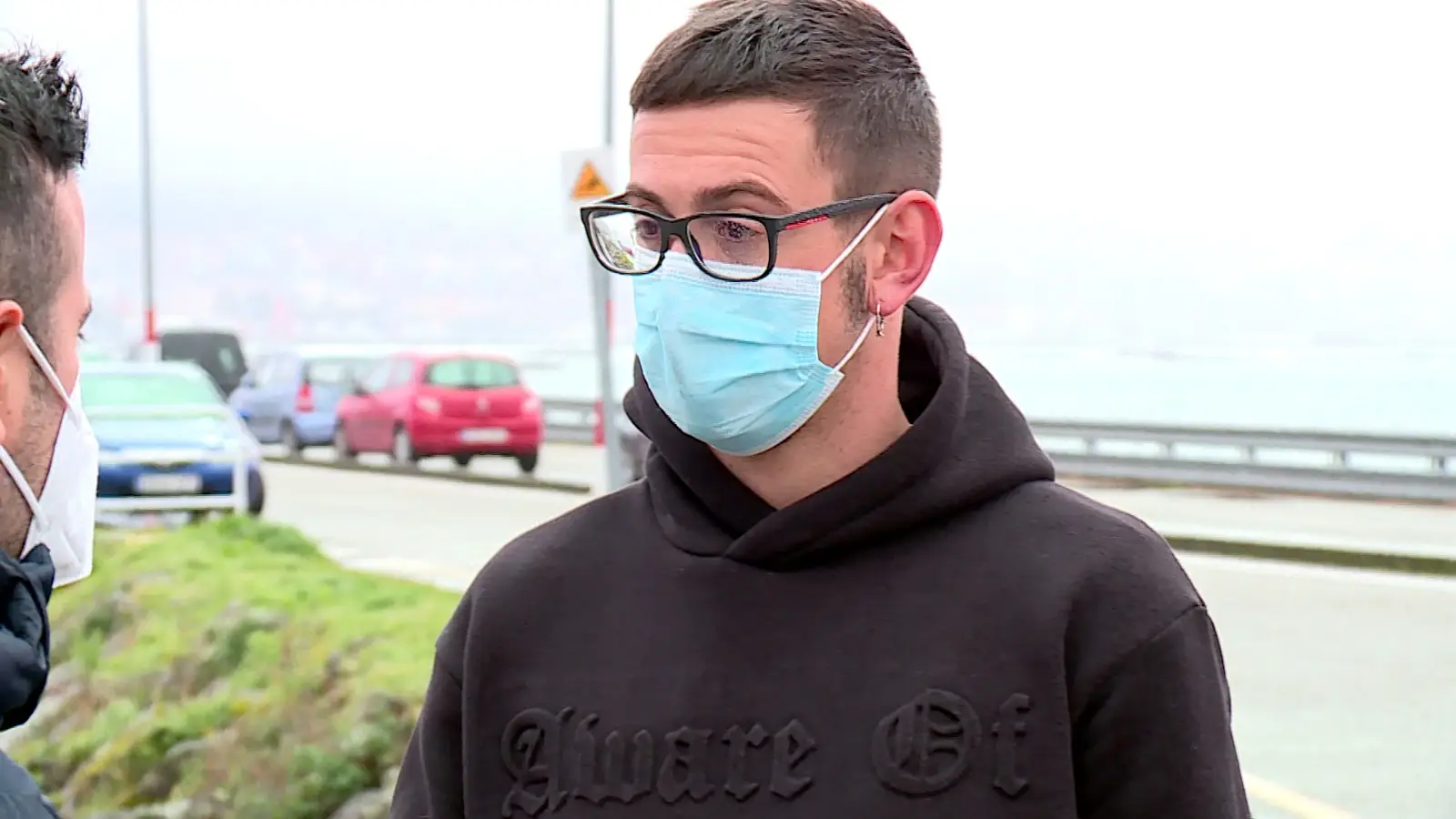 Kevin, hijo de uno de los desaparecidos del 'Villa de Pitanxo' Kevin, hijo de uno de los desaparecidos del 'Villa de Pitanxo'