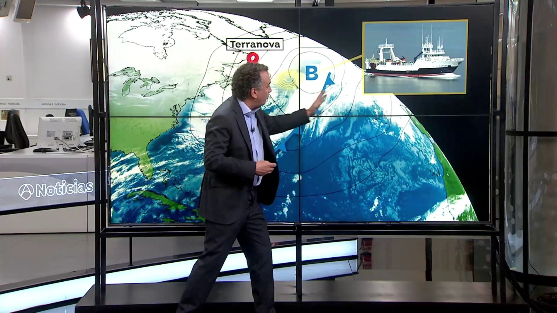 Roberto Brasero explica la situación meteorológica en Terranova