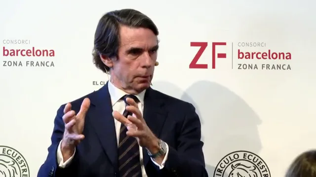 Jos&eacute; Mar&iacute;a Aznar marca distancias con Vox: "No veo las ventajas de que Le Pen est&eacute; en el Gobierno"