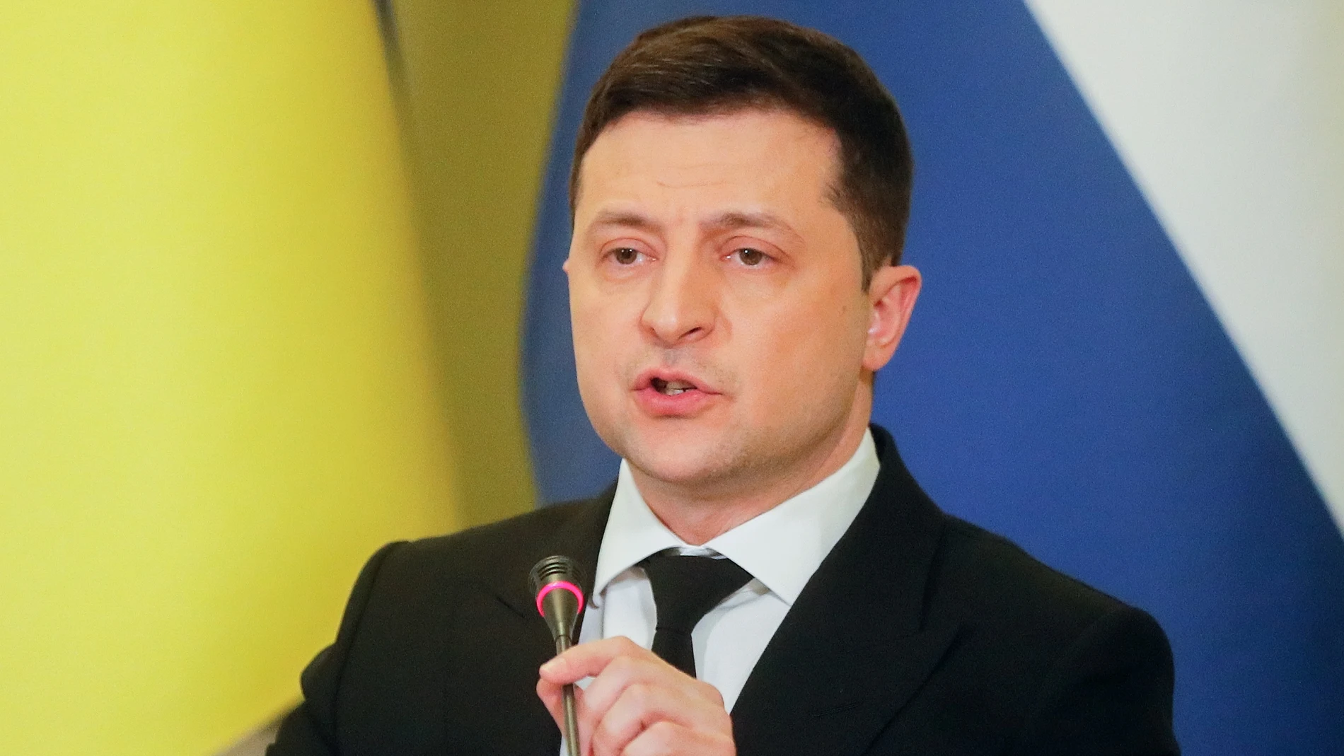 El presidente de Ucrania, Volodímir Zelenski El presidente de Ucrania, Volodímir Zelenski