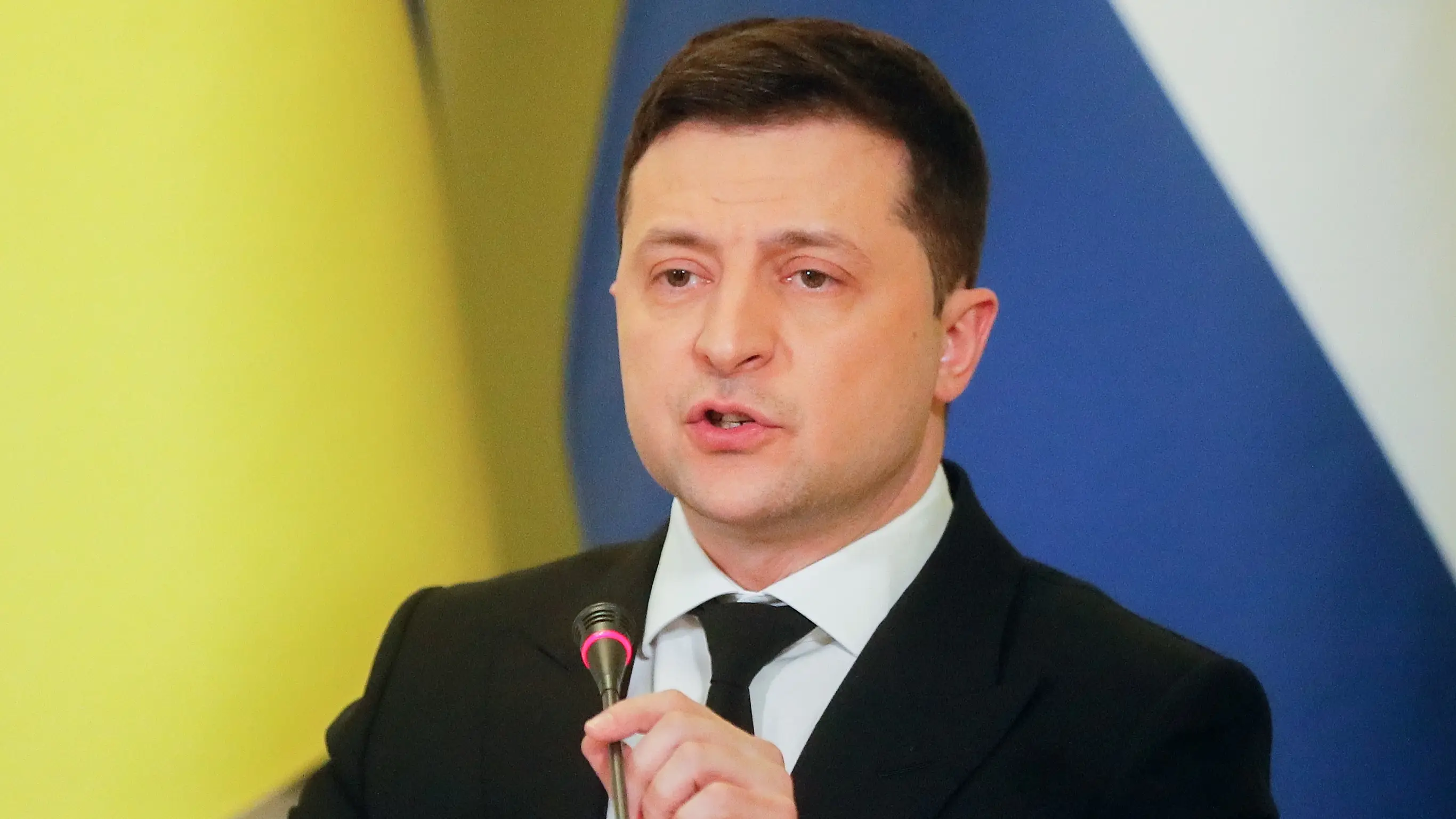 El presidente de Ucrania, Volodímir Zelenski El presidente de Ucrania, Volodímir Zelenski