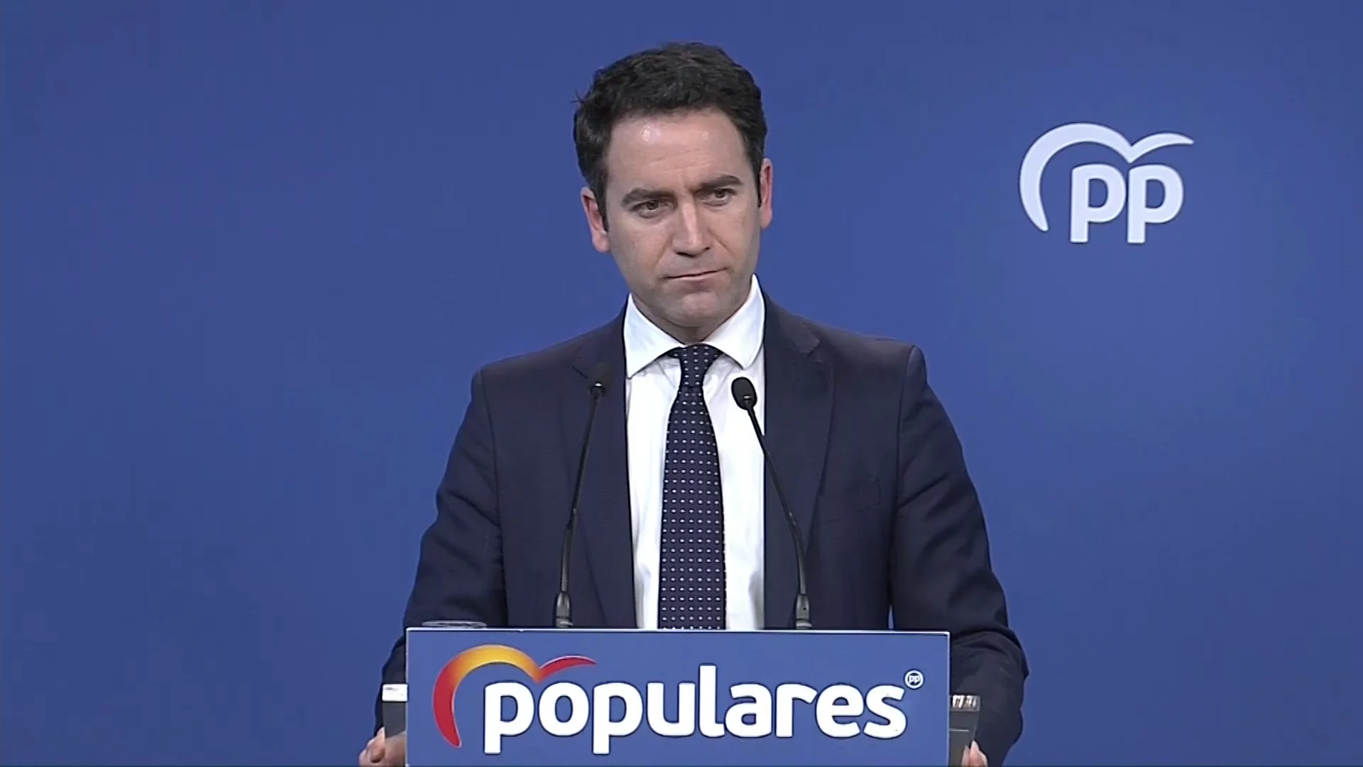 El secretario general del Partido Popular Teodoro García Egea