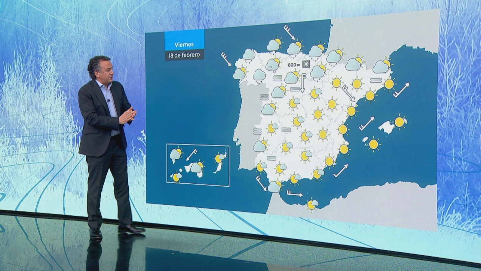 Jueves de ascenso de las temperaturas que seguir&aacute;n subiendo el viernes para sufrir un acusado descenso el s&aacute;bado