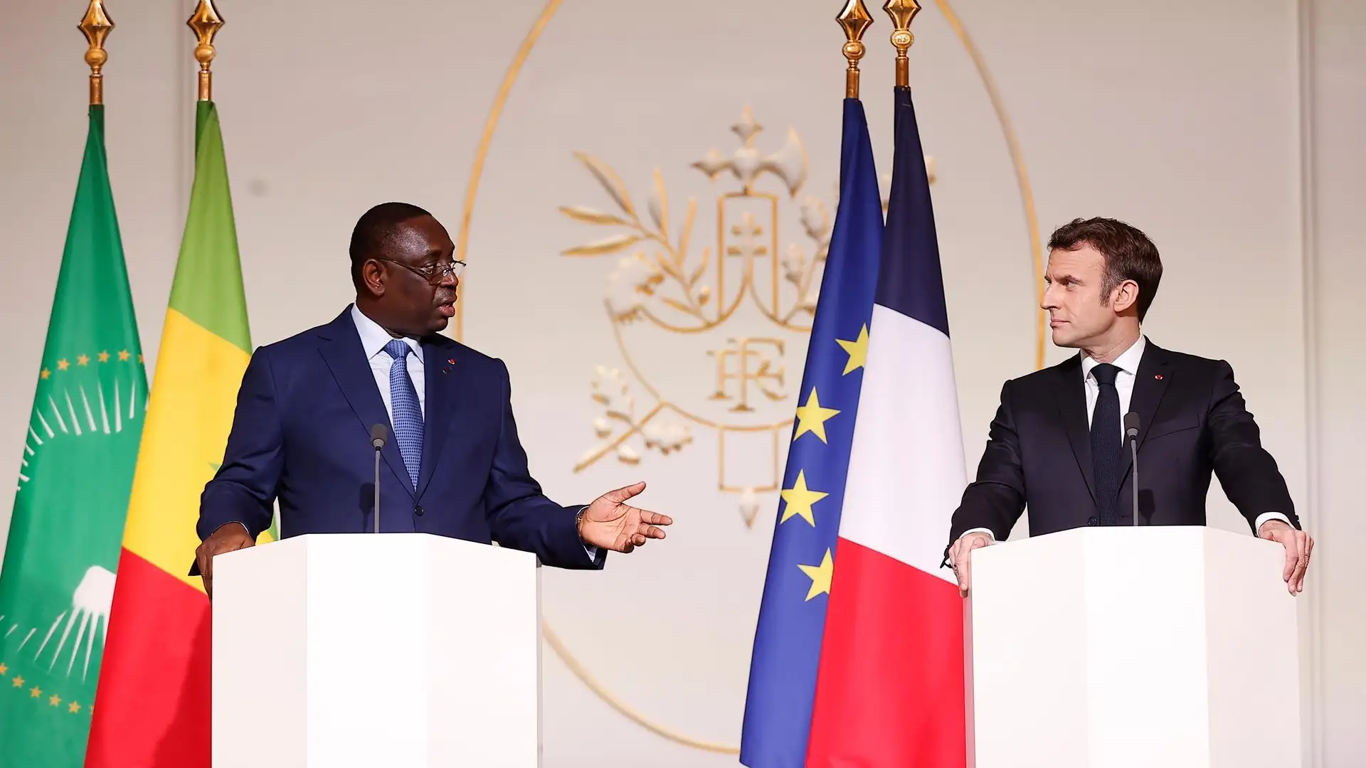 Francia anuncia la retirada de sus fuerzas militares en Mali Francia anuncia la retirada de sus fuerzas militares en Mali