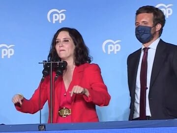 Isabel Díaz Ayuso y Pablo Casado