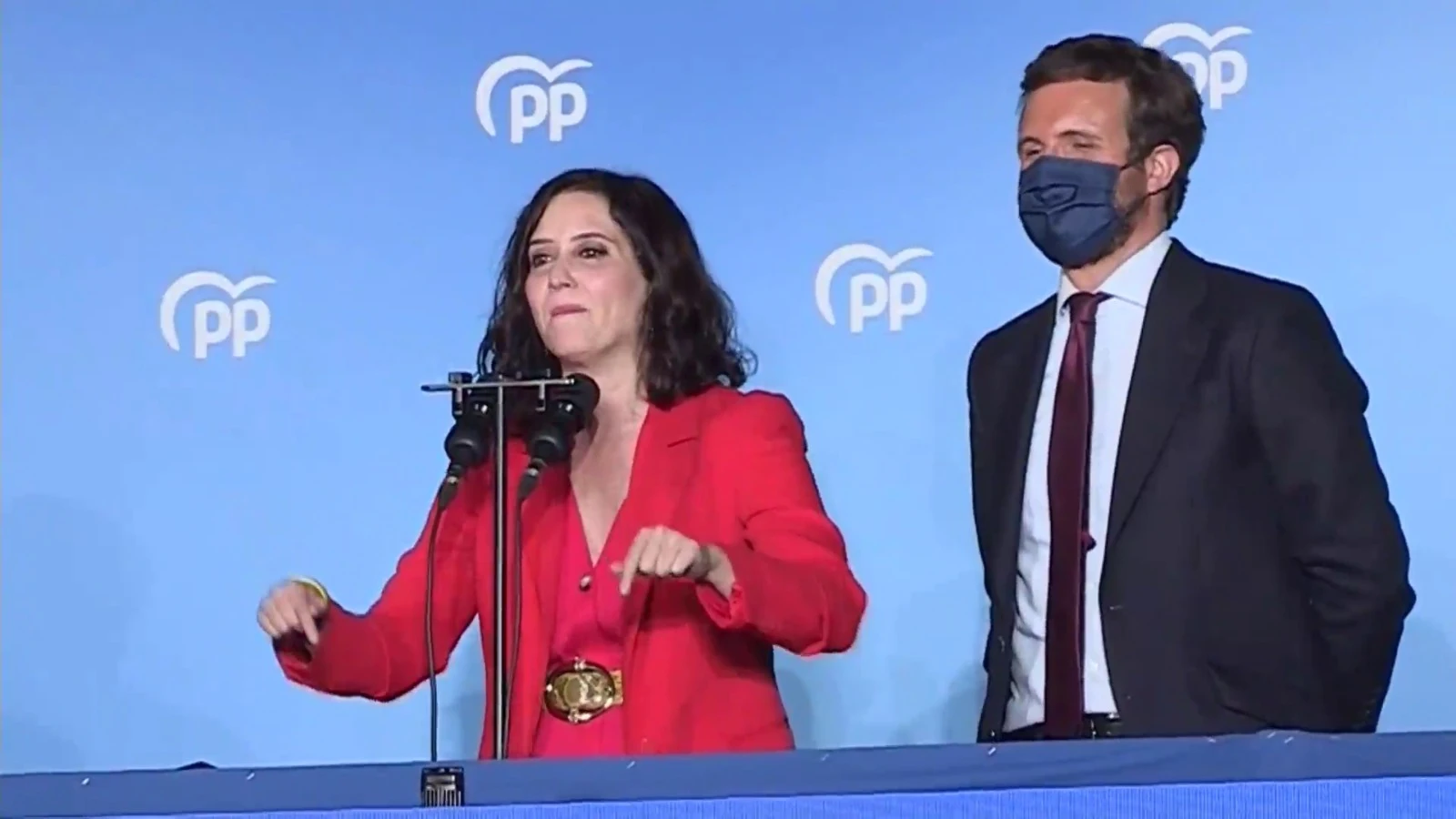 Isabel Díaz Ayuso y Pablo Casado Isabel Díaz Ayuso y Pablo Casado
