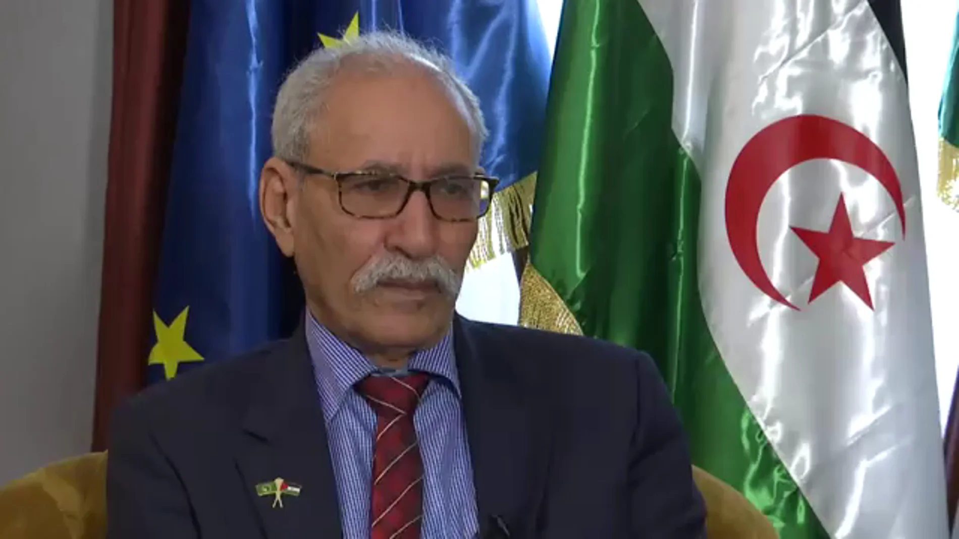 Entrevista al líder saharaui Brahim Ghali
