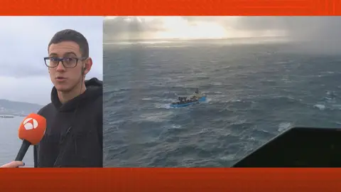 Naufragio en Galicia. Naufragio en Galicia.