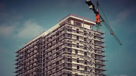 Edificio en construcción Edificio en construcción