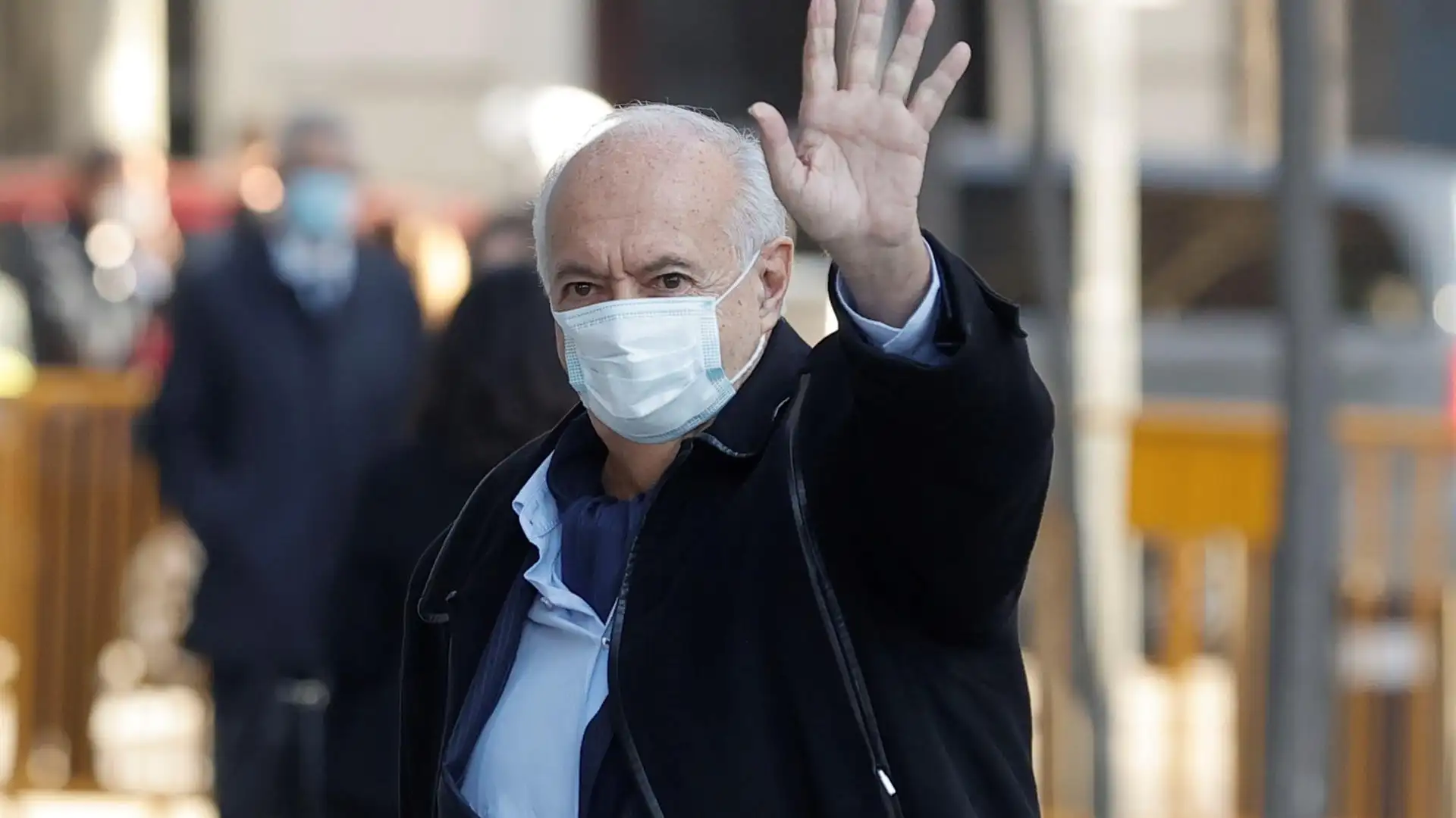 Jos&eacute; Luis Moreno a su llegada al juzgado