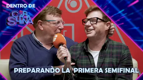 Los concursantes se preparan la primera Semifinal 'Tu cara me suena'