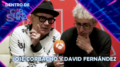 José Corbacho, el apoyo de David Fernández en 'Tu cara me suena' 'Tu cara me suena'