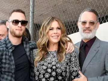 Tom Hanks, su mujer Rita Wilson y su hijo Chet Hanks Tom Hanks, su mujer Rita Wilson y su hijo Chet Hanks