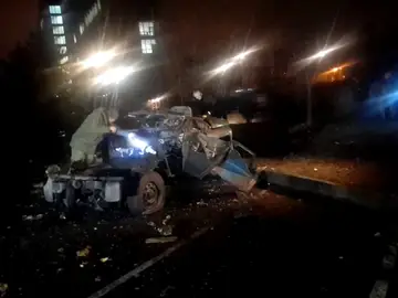 Explota un coche bomba en Donetsk, cerca del edificio gubernamental, según los separatistas prorrusos
