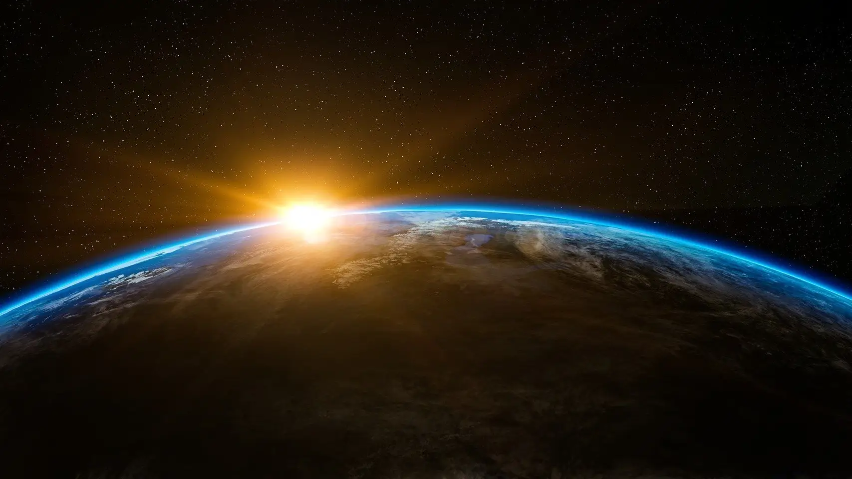 La tierra vista desde el espacio La tierra vista desde el espacio