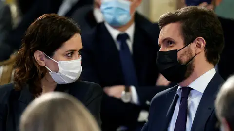 Isabel Díaz Ayuso y Pablo Casado Isabel Díaz Ayuso y Pablo Casado