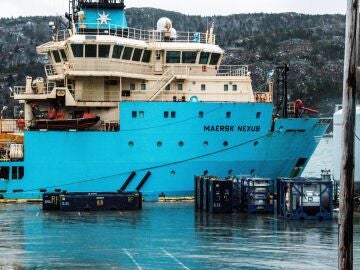 Fotografía del barco canadiense Maersk Nexus