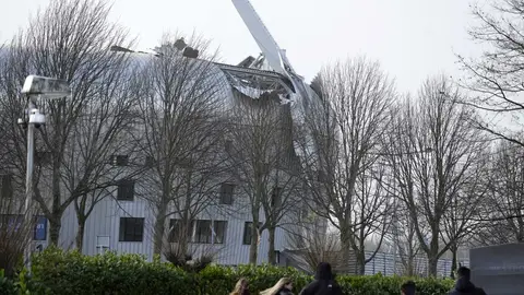 Los efectos de la tormenta 'Eunice' Los efectos de la tormenta 'Eunice'