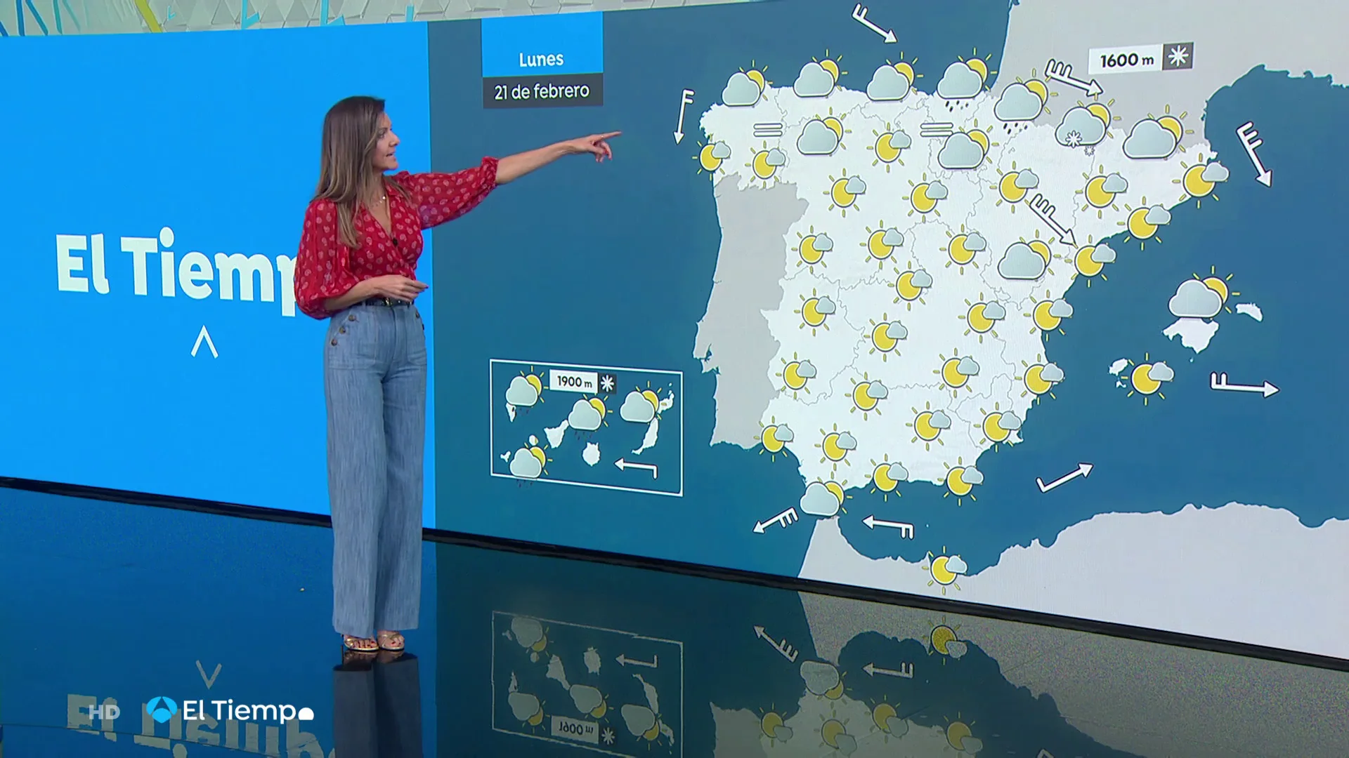 Las lluvias d&eacute;biles en el sur y en el extremo norte protagonizan un domingo con temperaturas algo m&aacute;s elevadas