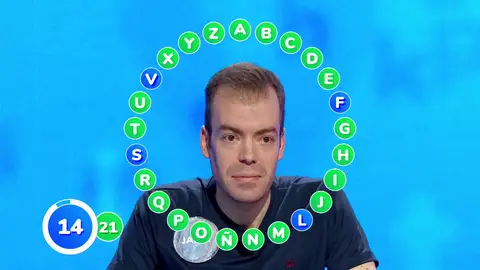 Jaime, “a la desesperada” para empatar con Orestes en ‘El Rosco’: ¿conseguirá evitar la ‘Silla Azul’? Jaime, “a la desesperada” para empatar con Orestes en ‘El Rosco’: ¿conseguirá evitar la ‘Silla Azul’?