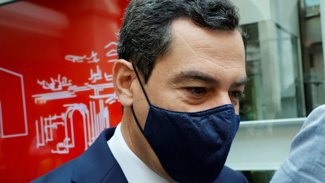 El presidente de Andaluc&iacute;a, Juanma Moreno