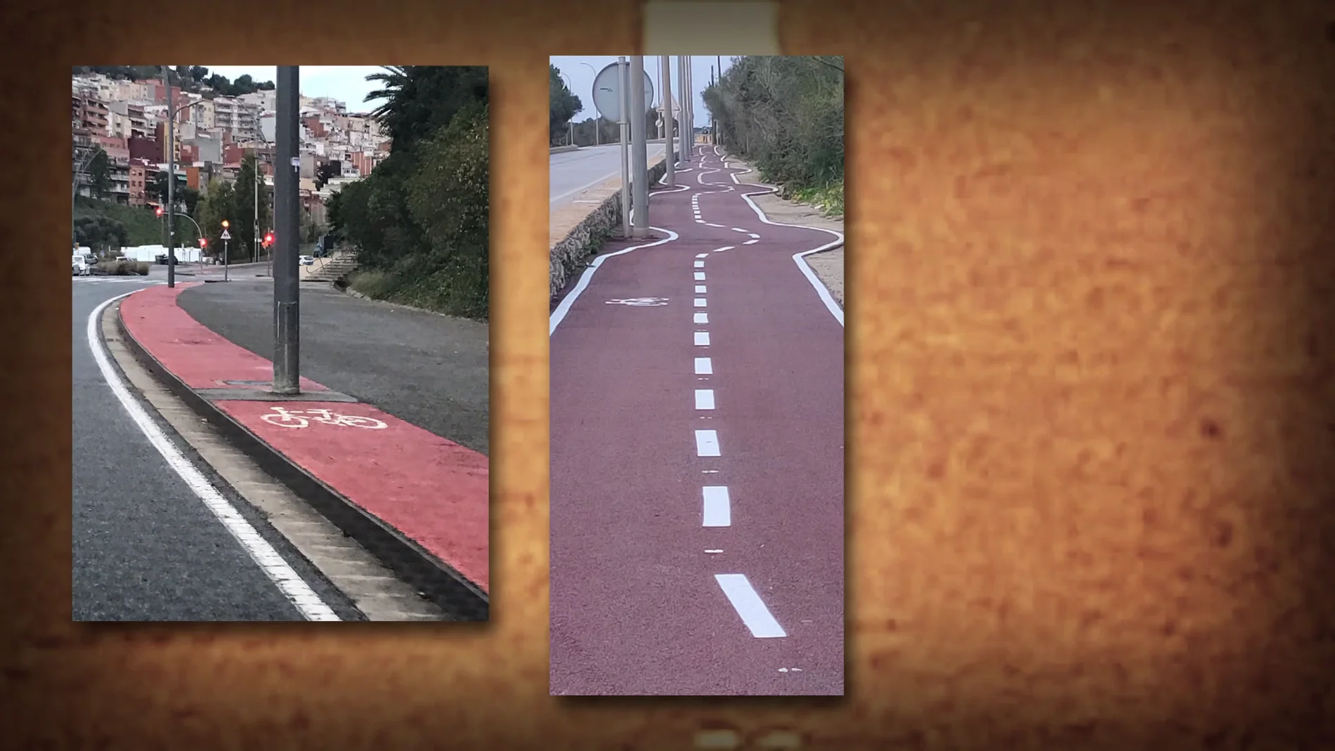 Los carriles bici más absurdos: sorteando farolas o dirección a un contenedor