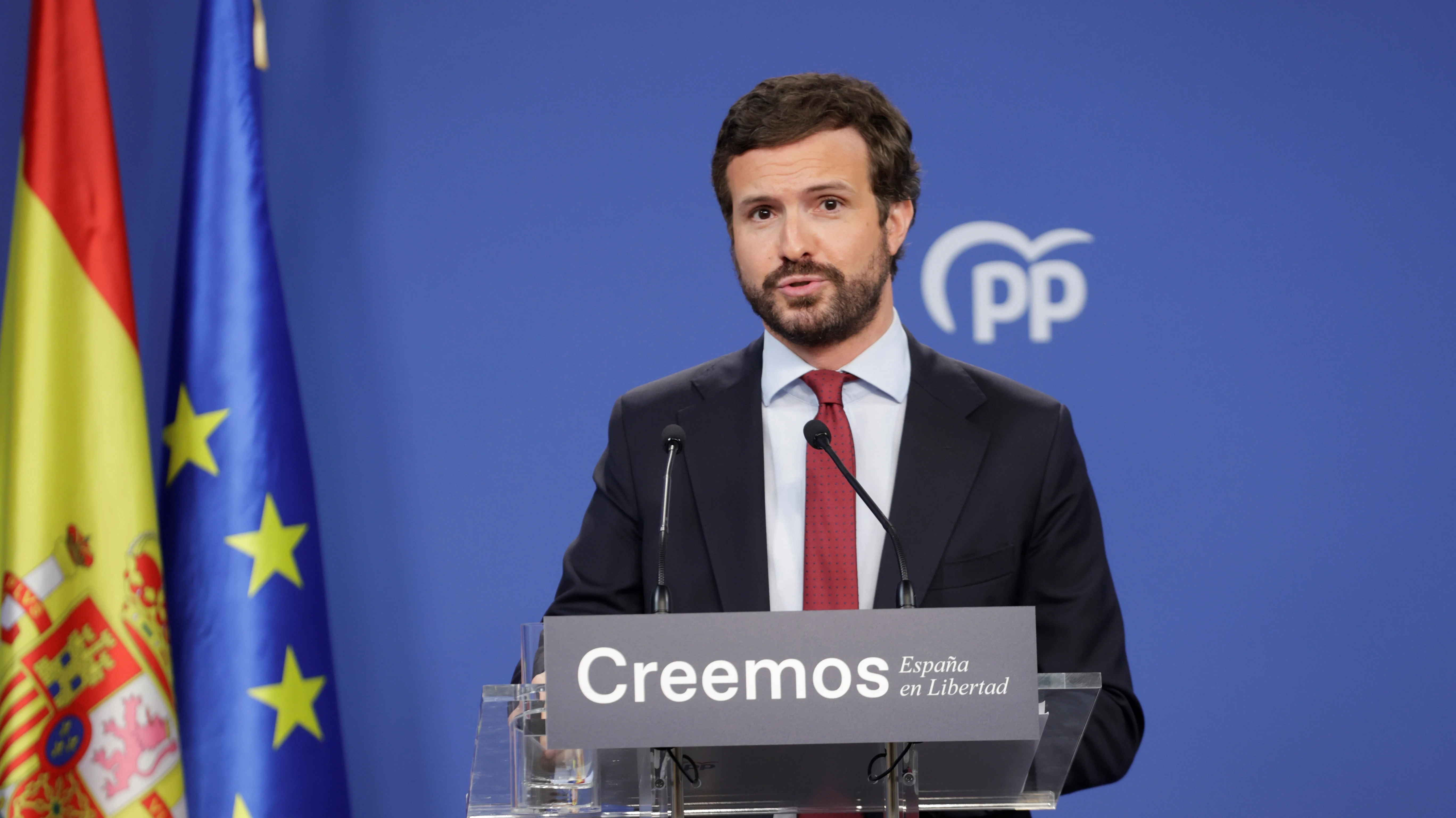 Pablo Casado convoca para el pr&oacute;ximo lunes la Junta Directiva Nacional