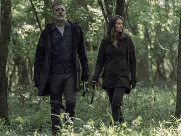 Negan y Maggie Negan y Maggie