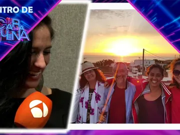 María Peláe reacciona al vídeo de sus familiares María Peláe reacciona al vídeo de sus familiares