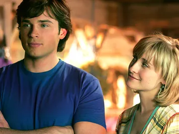 Tom Welling y Allison Mack en 'Smallville' Tom Welling y Allison Mack en 'Smallville'