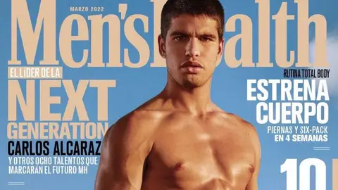 Carlos Alcaraz en 'Men's Health' Carlos Alcaraz en 'Men's Health'