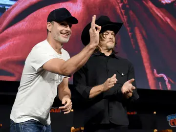 Andrew Lincoln y Norman Reedus Andrew Lincoln y Norman Reedus