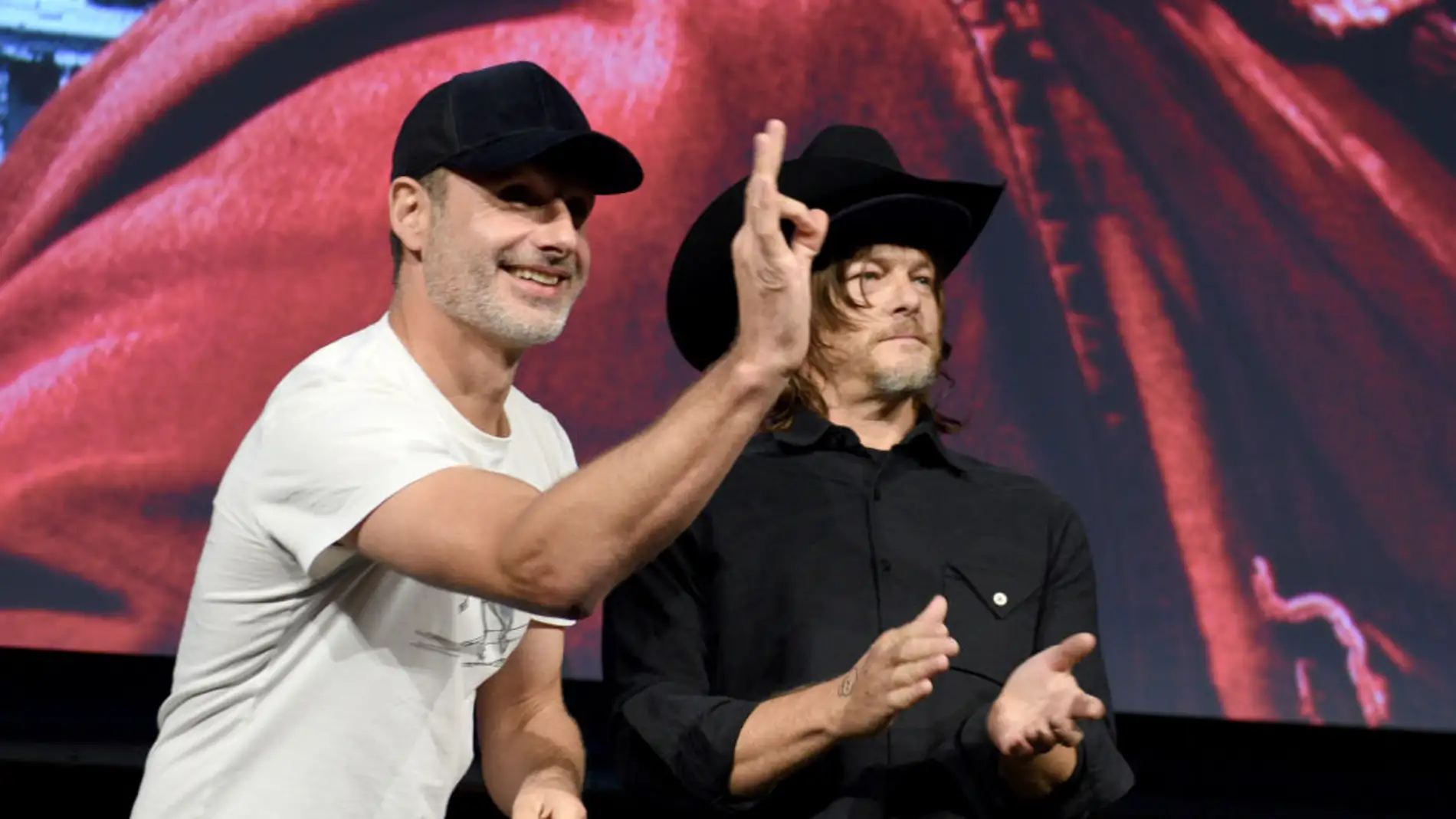 Andrew Lincoln y Norman Reedus