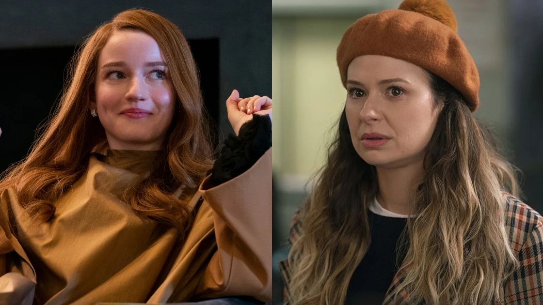 Julia Garner y Katie Lowes en '&iquest;Qui&eacute;n es Anna?'