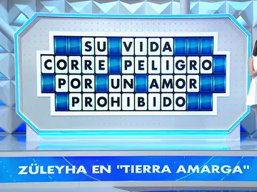 Züleyha y ‘Tierra Amarga’ se cuelan en ‘La ruleta de la suerte’: ¿Su vida corre peligro? Züleyha y ‘Tierra Amarga’ se cuelan en ‘La ruleta de la suerte’: ¿Su vida corre peligro?
